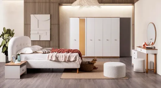 Product img 1, Virjin 6 Kapaklı Yatak Odası Takımı